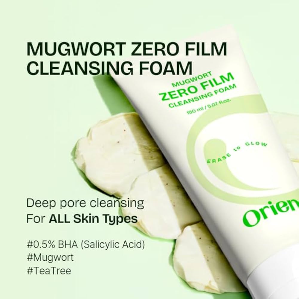 Orien – Espuma Limpiadora Mugwort Zero Film Cleansing Foam