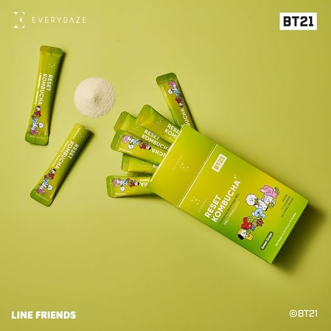 EVERYDAZE – Suplemento Dietético Reset Kombucha BT21 Edition (3 Tipos)