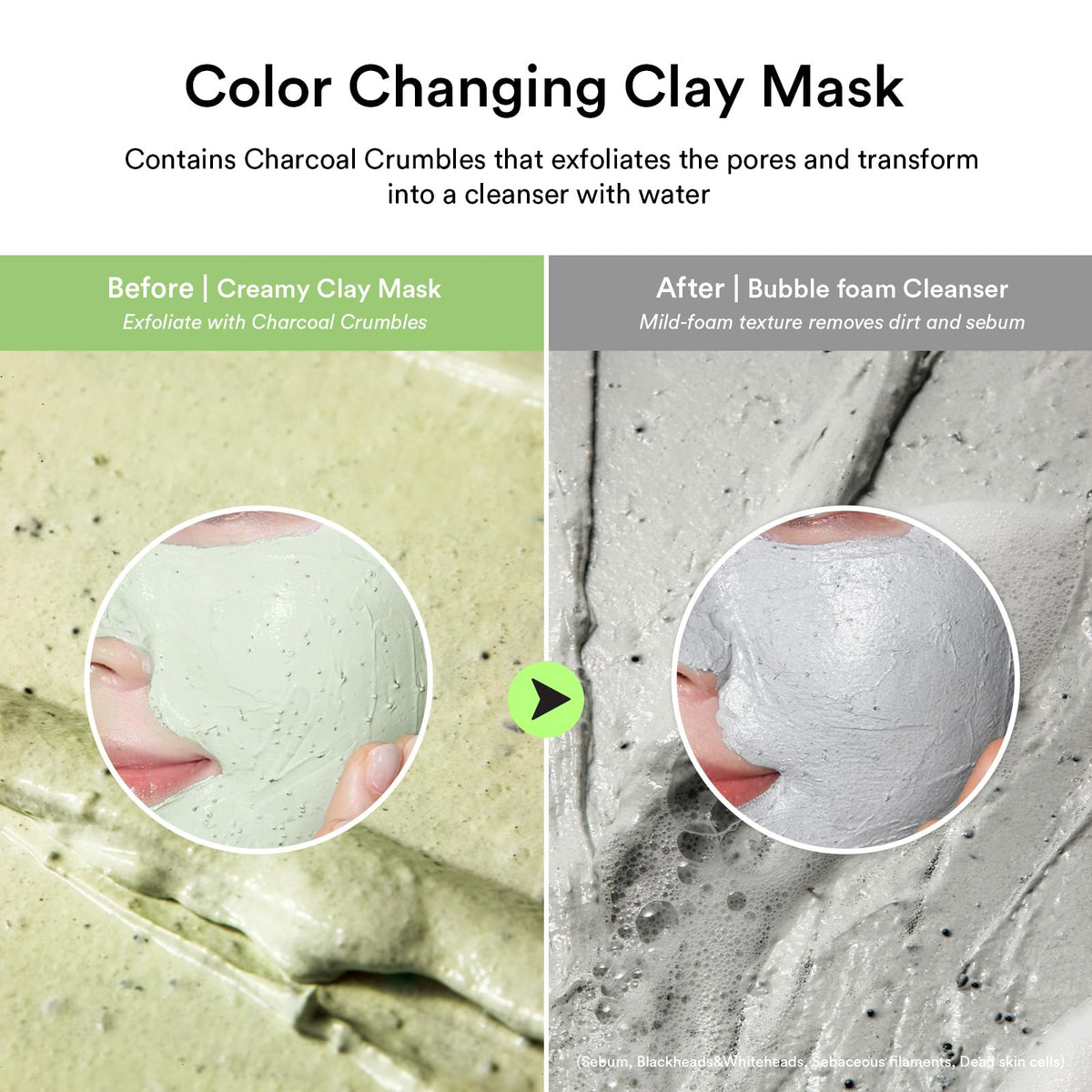 Abib – Limpiador Facial de Arcilla y Carbón Heartleaf Pore Clay