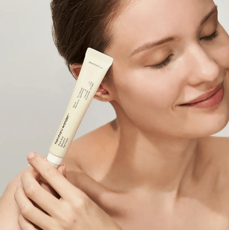 haruharu wonder – Crema de Ojos de Bakuchiol de Arroz Negro