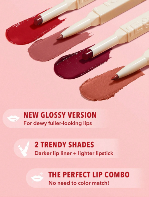 SHEGLAM – Glam 101 Dúo Labial con Color & Delineador