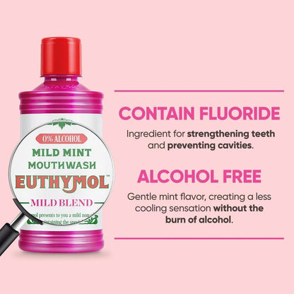 EUTHYMOL – Enjuague Bucal Zero Mild Mint Mouthwash