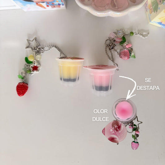 Llavero de Pudín con Aroma