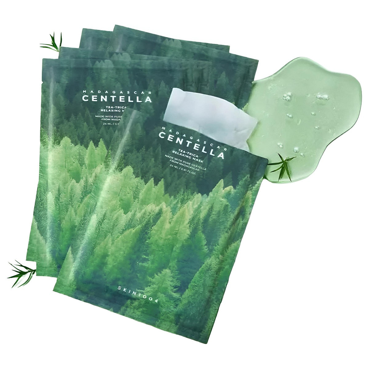 SKIN1004 – Set de Mascarillas Madagascar Centella Tea-Trica Relaxing