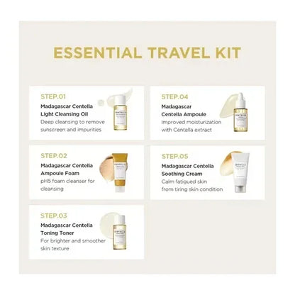 SKIN1004 – Kit de Viaje Madagascar Centella