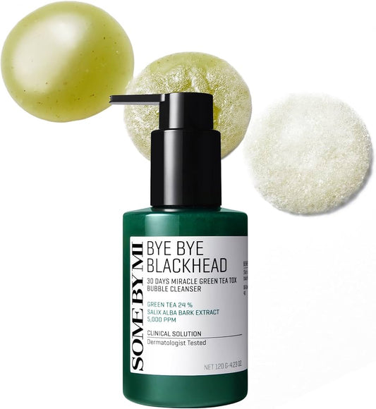 SOME BY MI – Limpiador Facial de Burbujas Bye Bye Blackhead Green Tea Tox