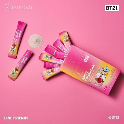 EVERYDAZE – Suplemento Dietético Reset Kombucha BT21 Edition (3 Tipos)