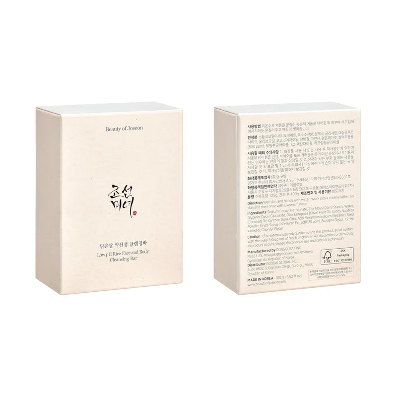 Beauty of Joseon – Low pH Rice Face & Body Cleansing Bar