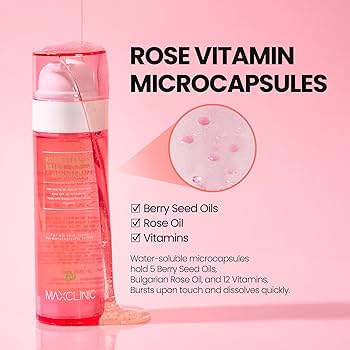 MAXCLINIC – Aceite en Espuma Rose Vitamin Brightening Oil Foam