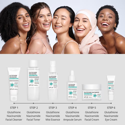 APLB – Glutathione Niacinamide Skin Set (4 Pasos)
