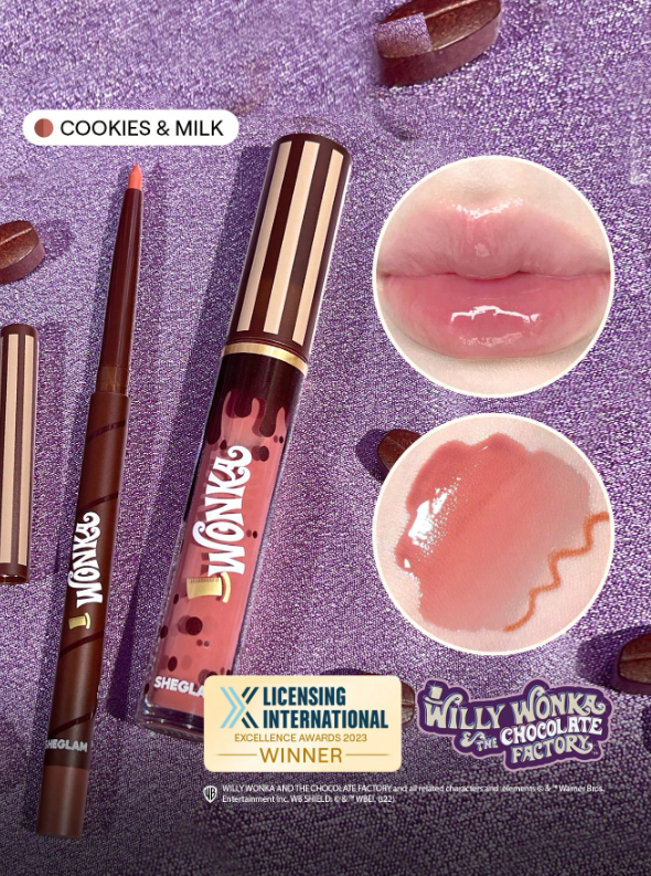 SHEGLAM x Willy Wonka – Dúo Labial