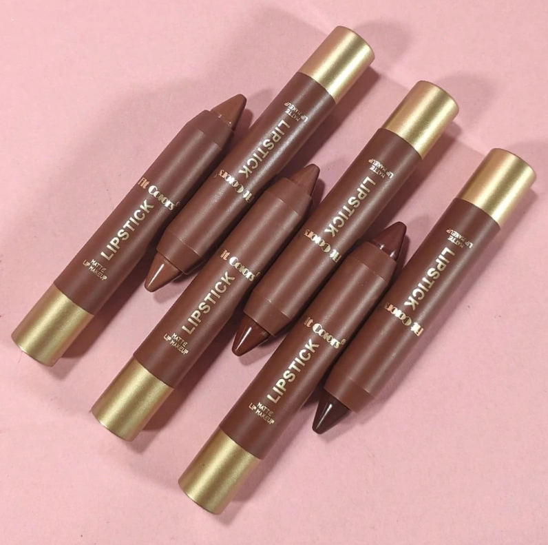 Set de Lápiz Delineador Mate + Brillo Labial