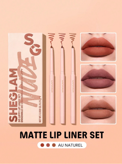 SHEGLAM – So Lippy Set de Delineador Labial