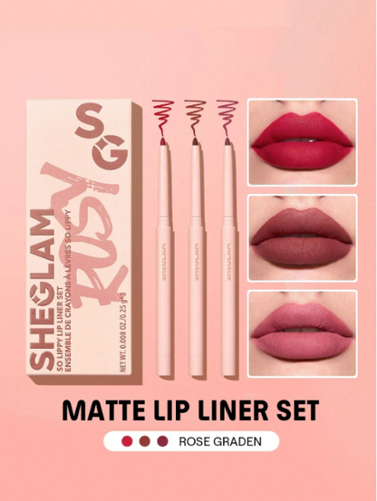 SHEGLAM – So Lippy Set de Delineador Labial