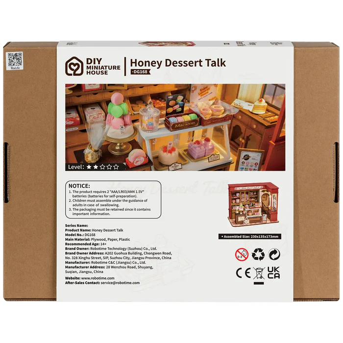 Robotime – Honey Dessert Talk (Miniatura DIY Original)