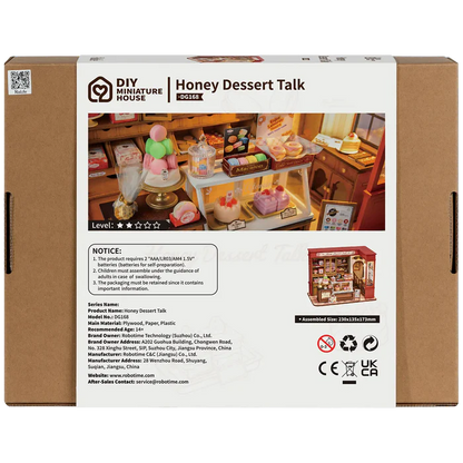 Robotime – Honey Dessert Talk (Miniatura DIY Original)