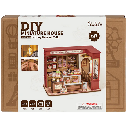 Robotime – Honey Dessert Talk (Miniatura DIY Original)
