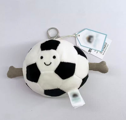 Llavero Estilo Jellycat Fútbol