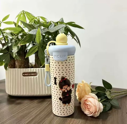 Botella Portátil Monchhichi 600 ml
