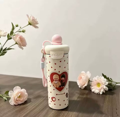 Botella Portátil Monchhichi 600 ml