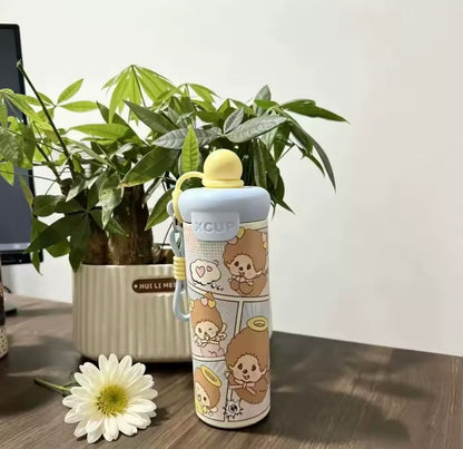Botella Portátil Monchhichi 600 ml