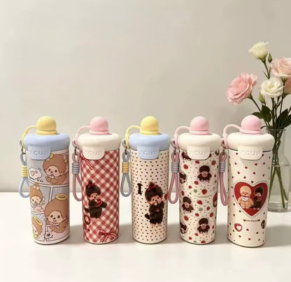 Botella Portátil Monchhichi 600 ml
