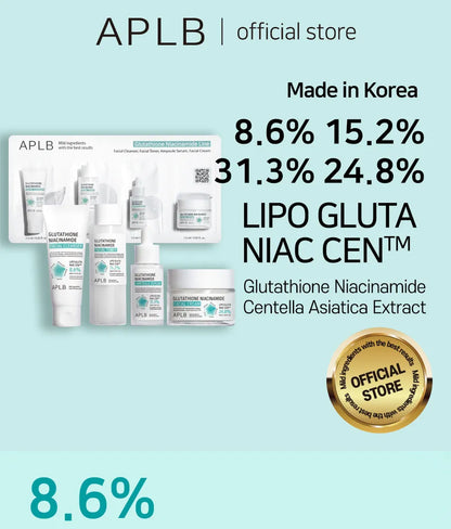 APLB – Glutathione Niacinamide Skin Set (4 Pasos)