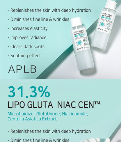 APLB – Glutathione Niacinamide Skin Set (4 Pasos)