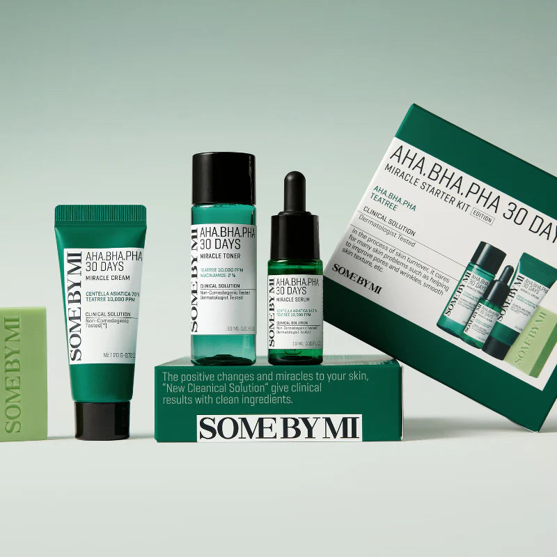 SOME BY MI – AHA, BHA, PHA 30 Days Miracle Starter Set