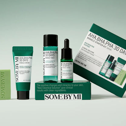 SOME BY MI – AHA, BHA, PHA 30 Days Miracle Starter Set