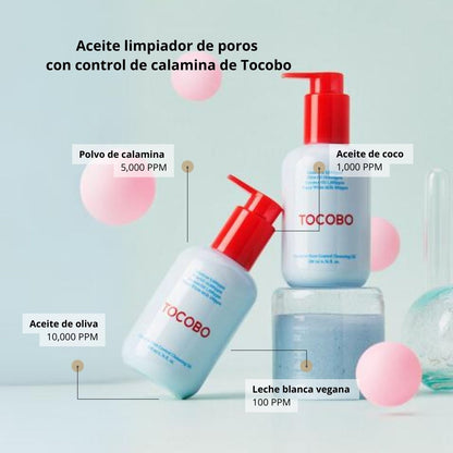 TOCOBO – Aceite Limpiador Vegano Calamine Pore Control Cleansing Oil