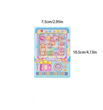 Block de notas con diseño de máquina expendedora