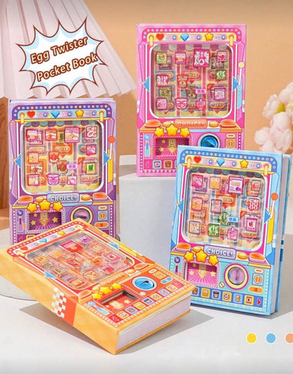 Block de notas con diseño de máquina expendedora