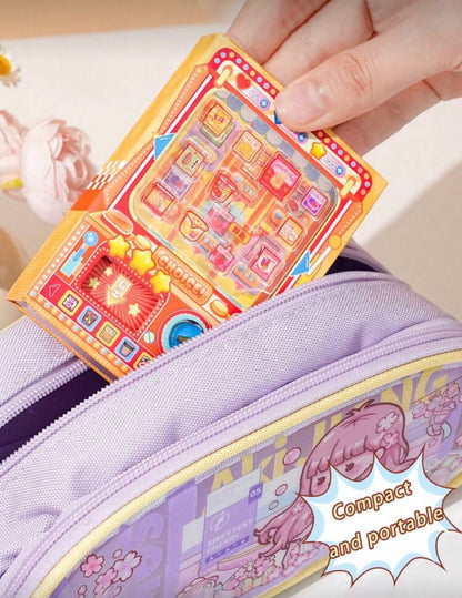 Block de notas con diseño de máquina expendedora