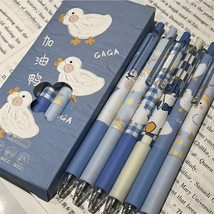 Set de bolígrafos diseño de patos