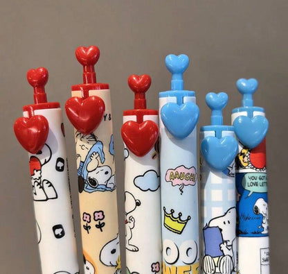Set de bolígrafos Snoopy