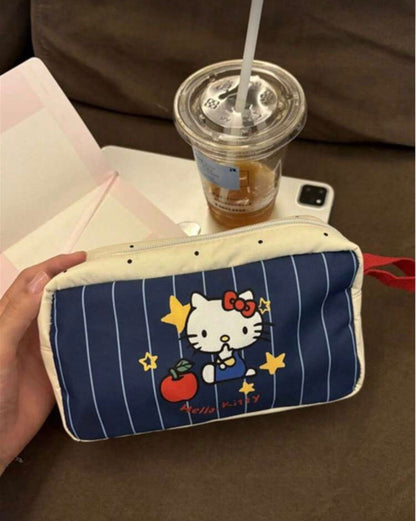 Estuche para lápices Hello Kitty azul