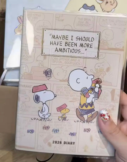 Agenda Snoopy tipo historieta