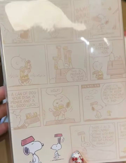 Agenda Snoopy tipo historieta