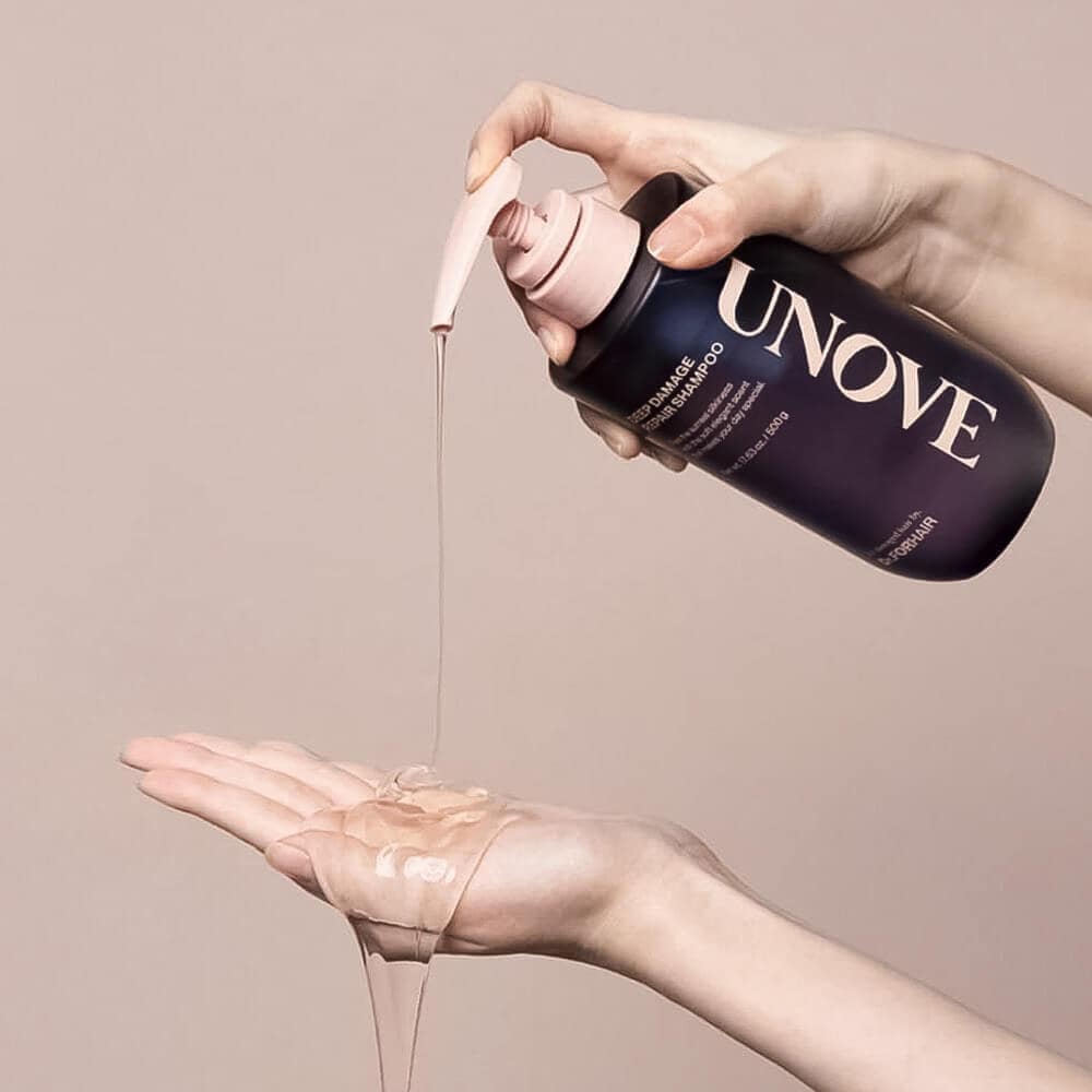 UNOVE Deep Damage Repair Shampoo – Shampoo Coreano