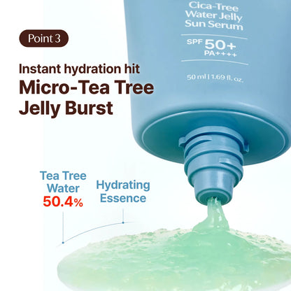 Tage – Pack Doble Cica-Tree Water Jelly Sun Serum
