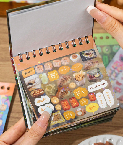 Libro de Pegatinas con Espiral – 48 Páginas