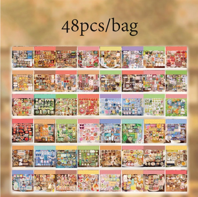 Libro de Pegatinas con Espiral – 48 Páginas