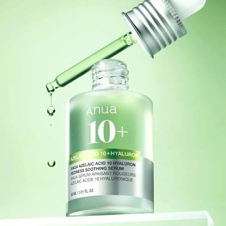 Anua – Sérum Facial Calmante Azelaic Acid 10 Hyaluron Redness Soothing
