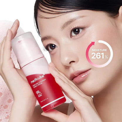 Medicube – Sérum de Colágeno PDRN Pink Collagen Bubble Serum