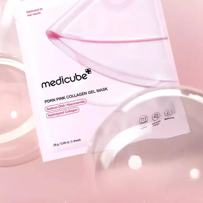 Medicube – Mascarilla Facial PDRN Pink Collagen Gel Mask