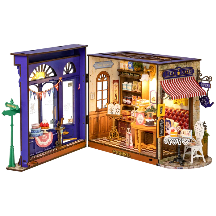 Robotime – Leisure Time Tea Room (Miniatura DIY Original)
