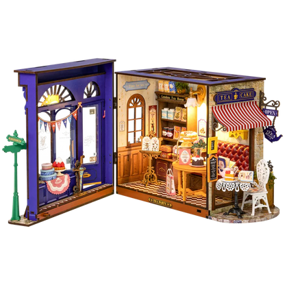 Robotime – Leisure Time Tea Room (Miniatura DIY Original)