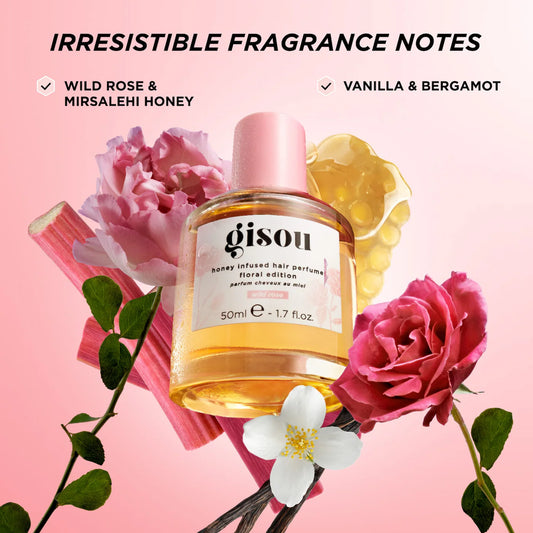 Gisou – Honey Infused Hair Perfume Wild Rose