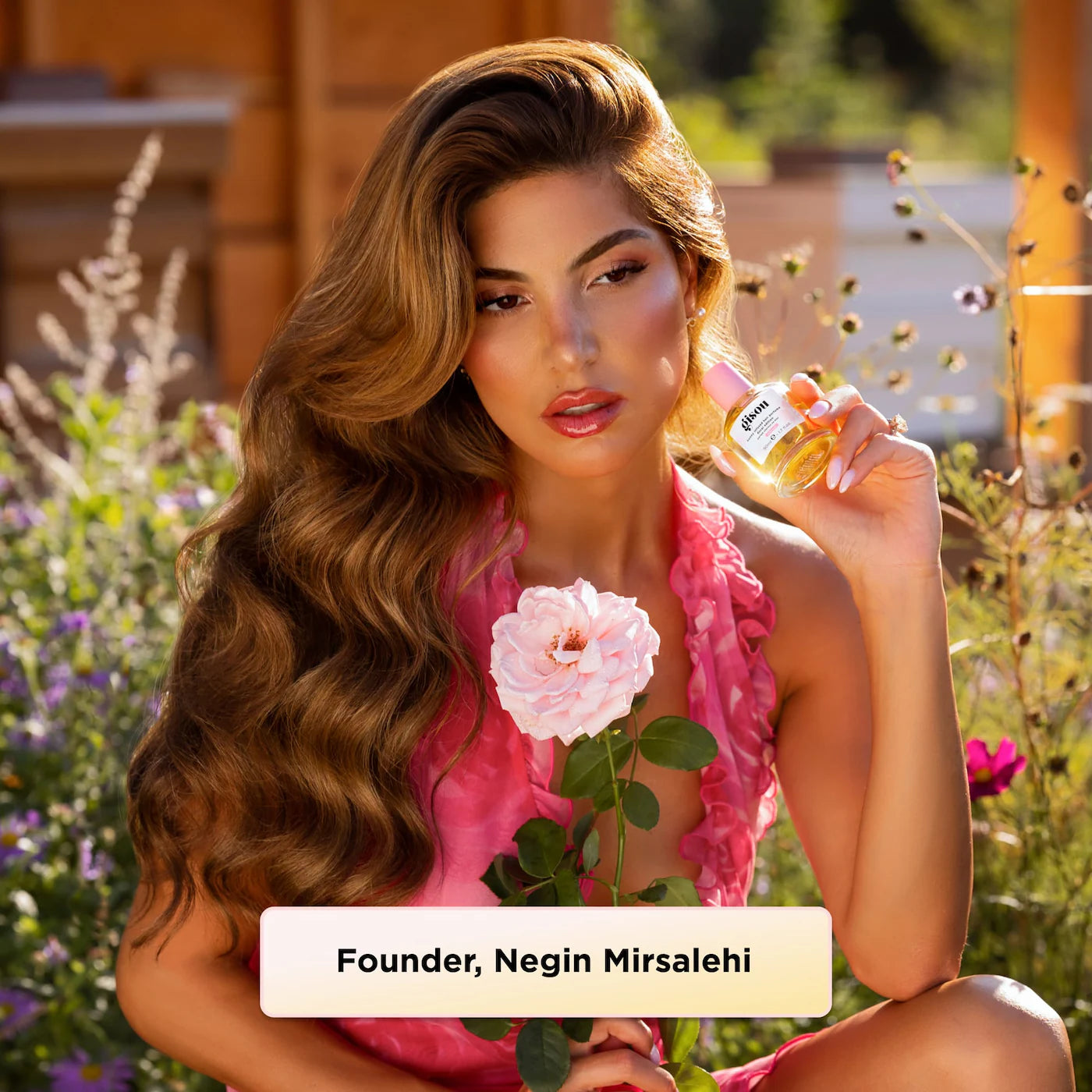 Gisou – Honey Infused Hair Perfume Wild Rose